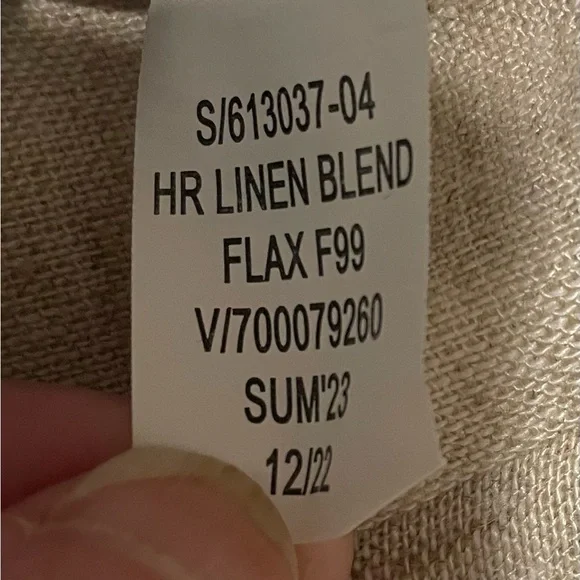 2/$25! NWOT! Banana Republic Light Tan Wide-Leg Crop Pants - Picture 7 of 9